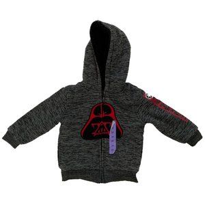 NWT Darth Vader Boy's Zip Up Hoodie